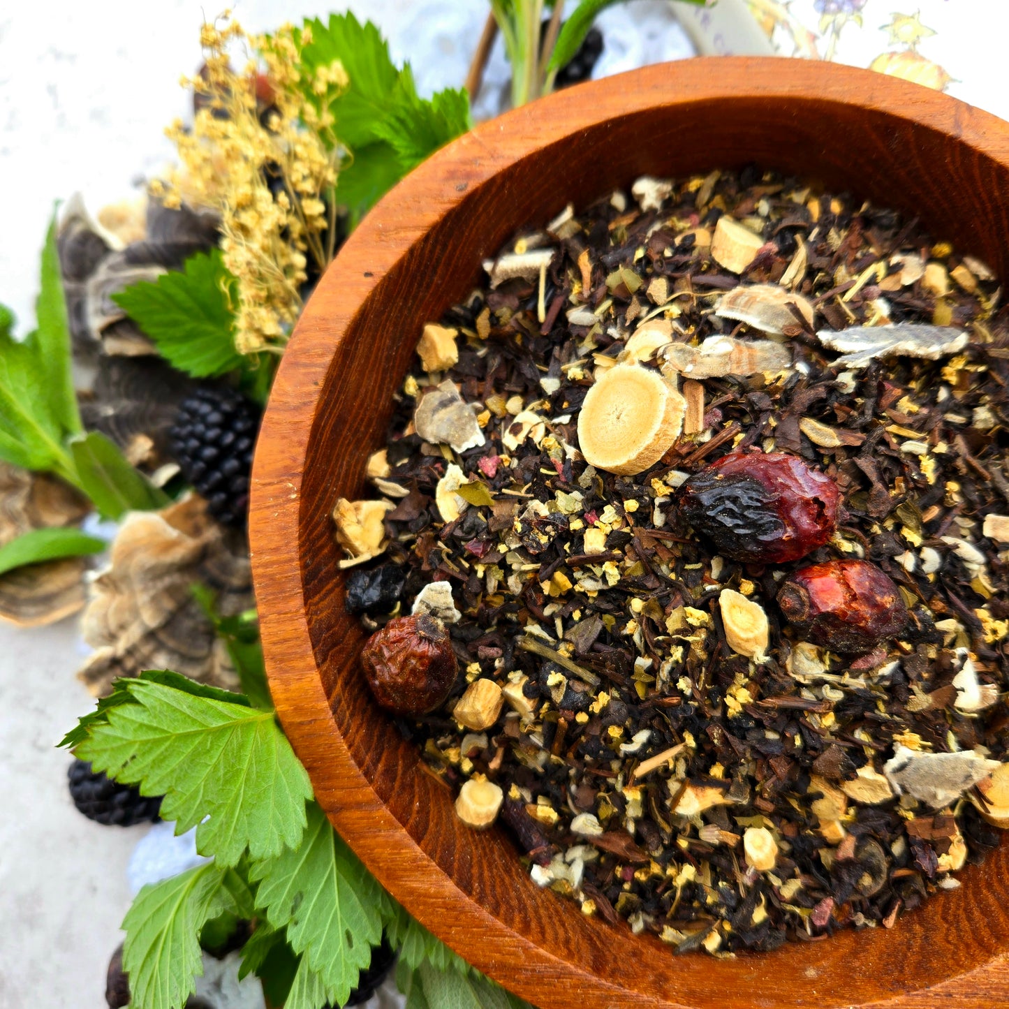 Brambly Sage- Blackberry Oolong Tea Blend