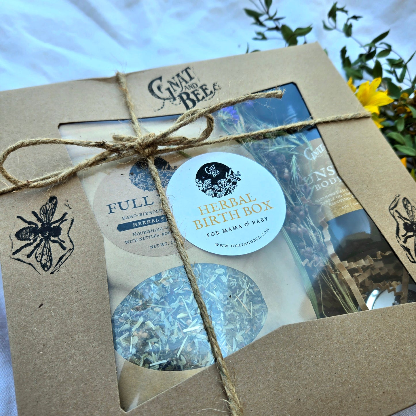 Herbal Birth Box for Mama and Baby