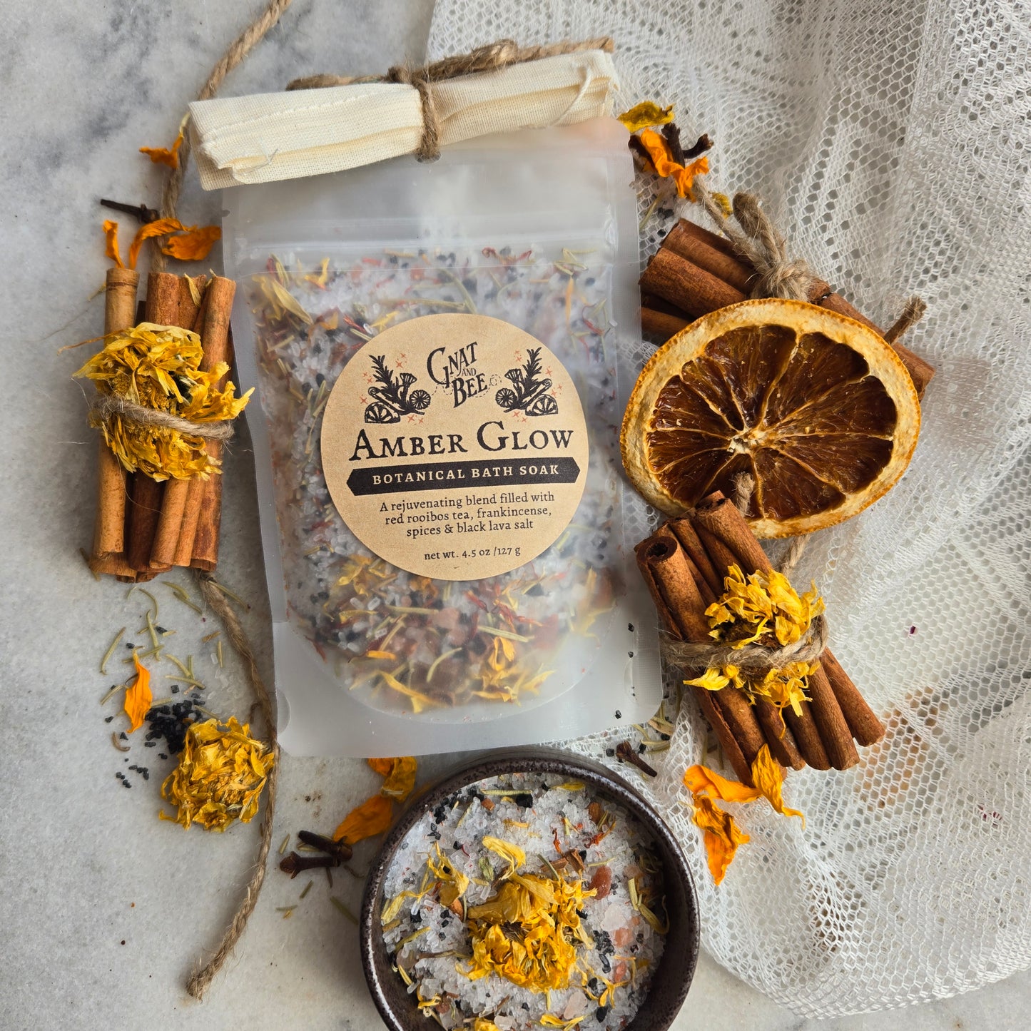 Amber Glow | Botanical Bath Soak